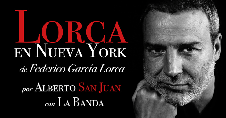 Cartel de Lorca en Nueva York con Alberto San Juan