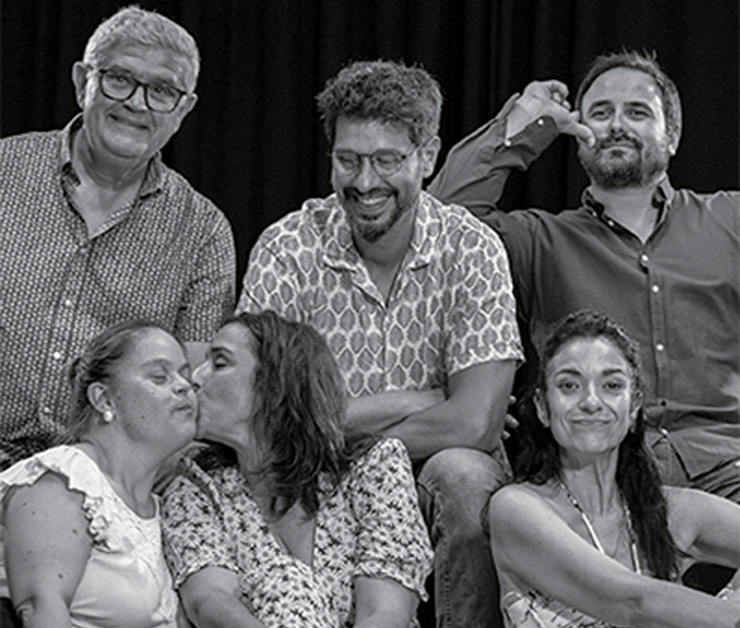 Elenco de la obra 'Cría Cuerdos'