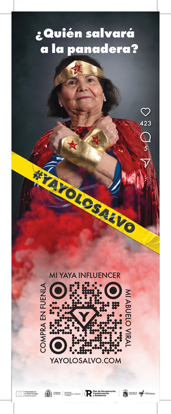 Cartel de la campaña #Yayolosalvo