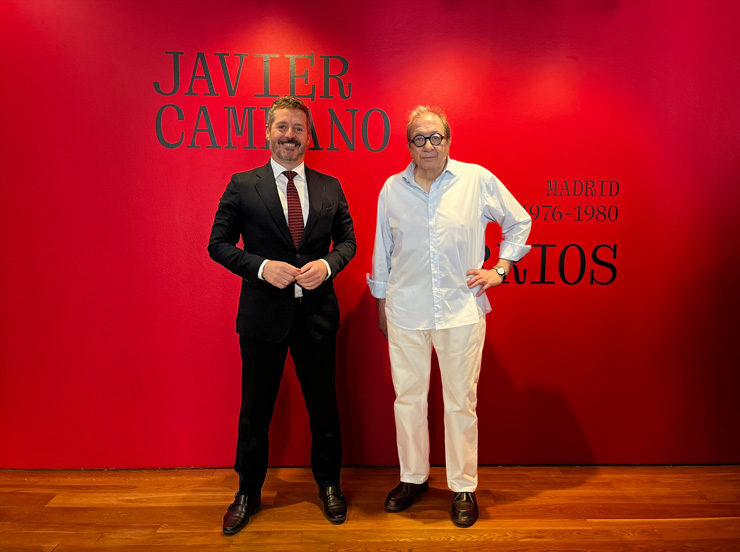 Consejero De Paco con el fotógrafo Javier Campano