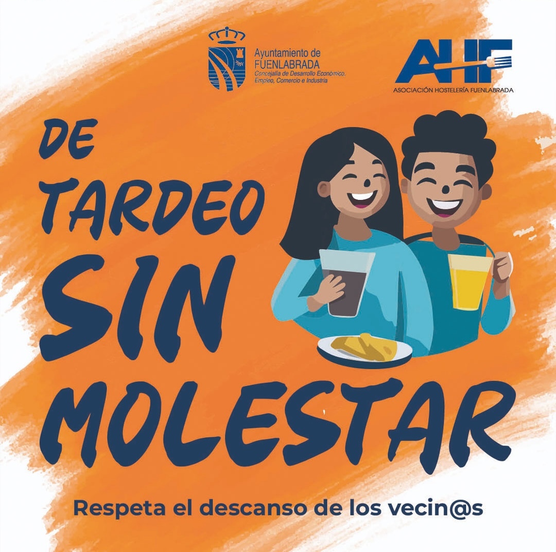 Cartel promocional del Ayuntamiento de Fuenlabrada