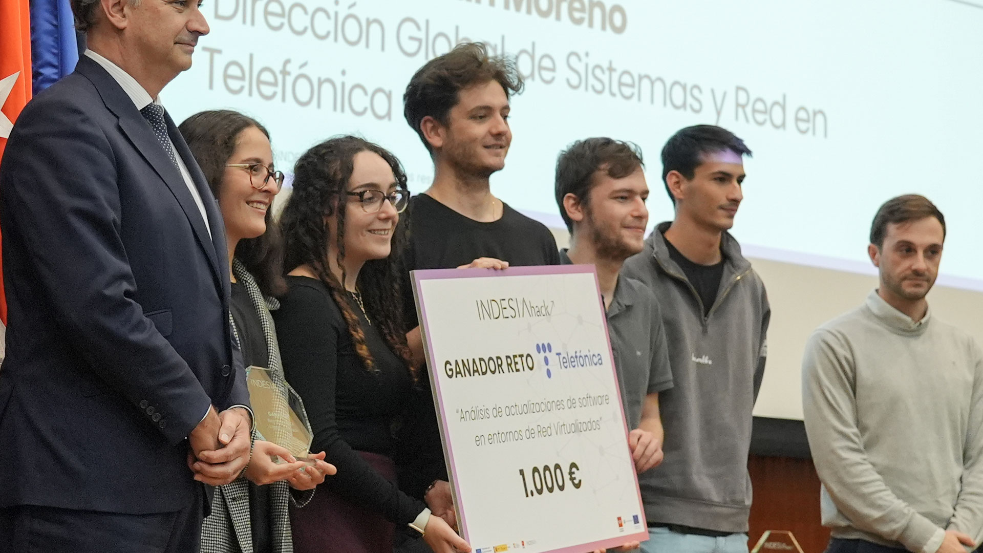 Los ganadores del desafío Telefónica Hackathon 2024 | cámara